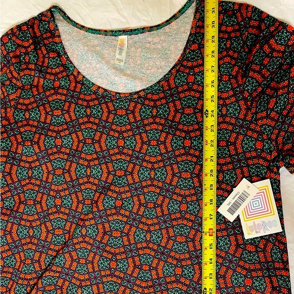 NWT Lularoe Plus Size 3X Hi Lo hem Spring or summer top Comfy and soft Tunic top - Picture 4 of 5